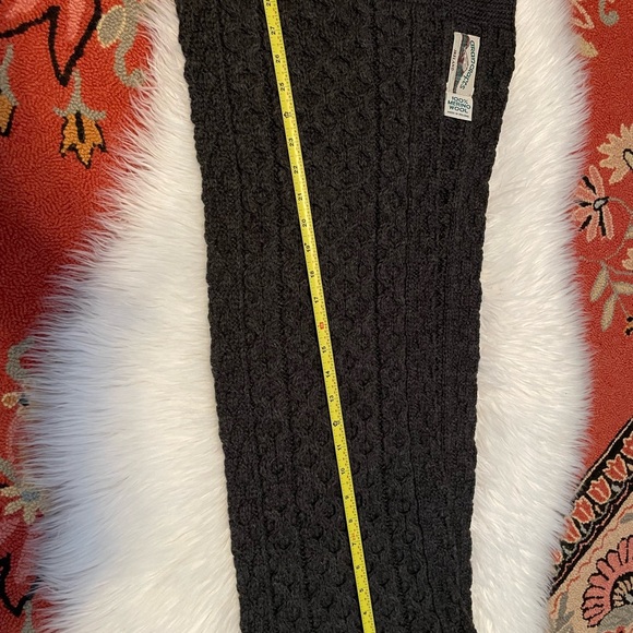 Aran Crafts Charcoal Cowl Neck Sweater - Picture 11 of 11